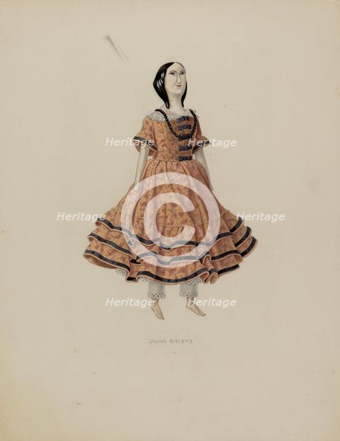 Doll, c. 1937. Creator: Jacob Gielens.
