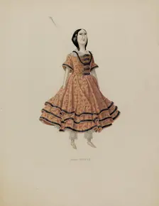 Doll, c. 1937. Creator: Jacob Gielens