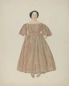 Doll, c. 1937. Creator: Joseph L. Boyd