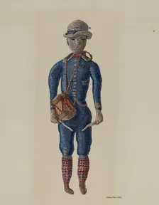 Doll, c. 1938. Creator: Verna Tallman