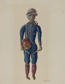 Doll, c. 1938. Creator: Verna Tallman