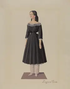 Doll, c. 1938. Creator: Eugene Croe