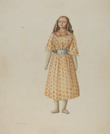 Doll, c. 1938. Creator: Hans Mangelsdorf