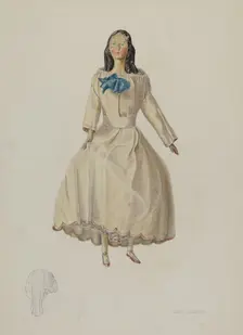 Doll, c. 1938. Creator: Harry Grossen