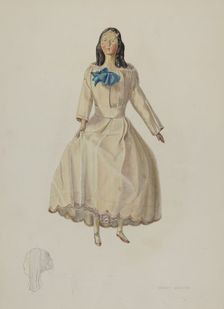 Doll, c. 1938. Creator: Harry Grossen