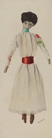 Doll, c. 1938. Creator: Ray Price