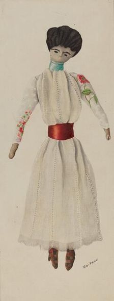 Doll, c. 1938. Creator: Ray Price