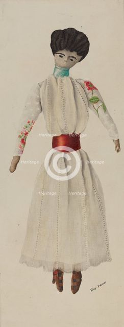 Doll, c. 1938. Creator: Ray Price.