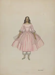 Doll, c. 1938. Creator: Rex F Bush