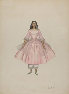 Doll, c. 1938. Creator: Rex F Bush