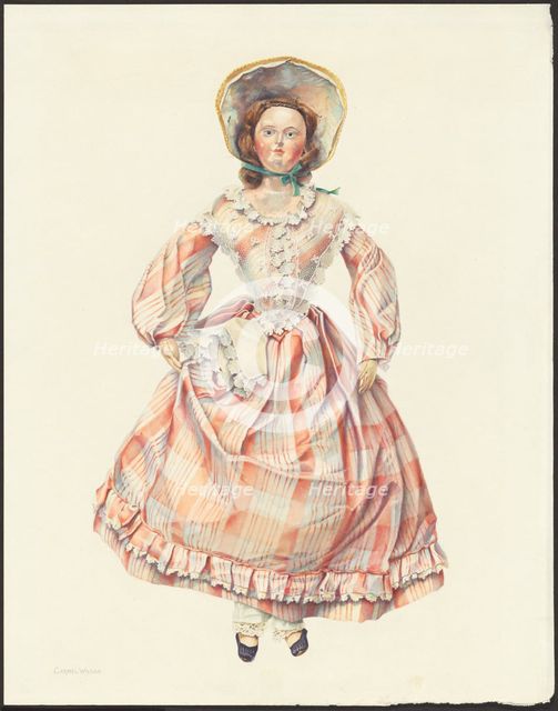Doll, c. 1939. Creator: Carmel Wilson.