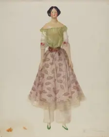 Doll, c. 1939. Creator: Cora Parker