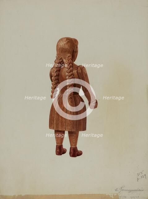 Doll, c. 1939. Creator: Henry Tomaszewski.