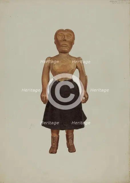 Doll, c. 1939. Creator: Henry Murphy.