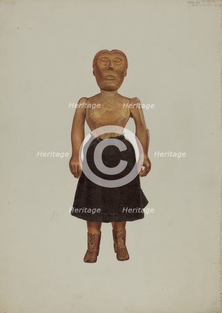 Doll, c. 1939. Creator: Henry Murphy.