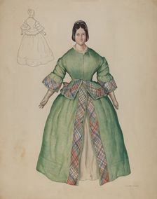 Doll, c. 1939. Creator: Lillian Causey
