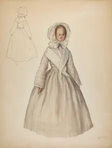 Doll, c. 1939. Creator: Lillian Causey