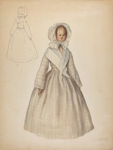 Doll, c. 1939. Creator: Lillian Causey