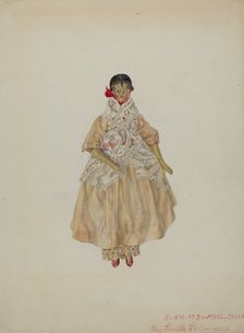 Doll, c. 1939. Creator: Lucille Lacoursiere