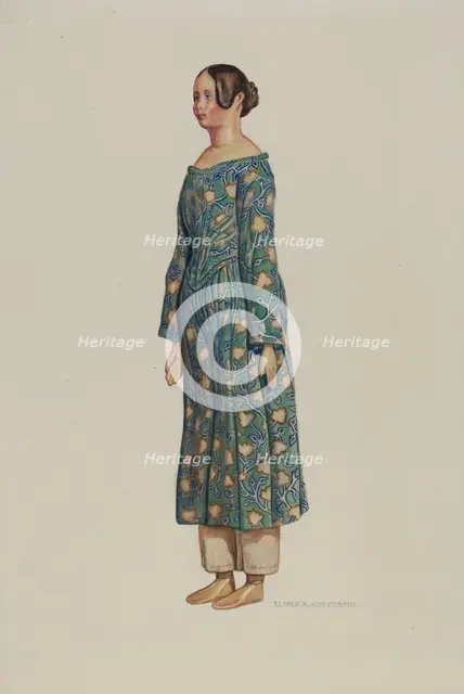 Doll, c. 1940. Creator: Elmer R. Kottcamp.