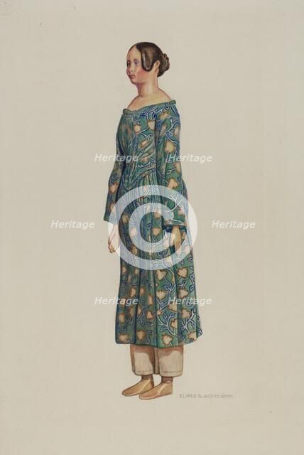 Doll, c. 1940. Creator: Elmer R. Kottcamp.