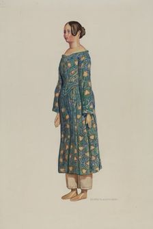 Doll, c. 1940. Creator: Elmer R. Kottcamp