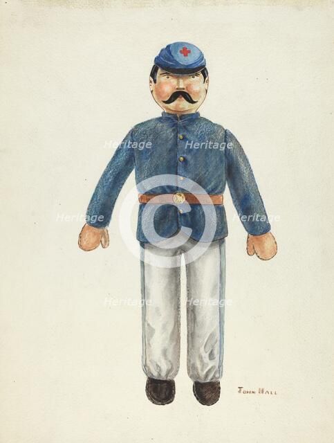 Doll, c. 1940. Creator: John Hall.