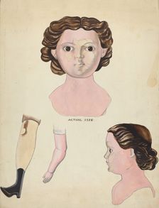 Doll, c. 1941. Creator: Archie Thompson