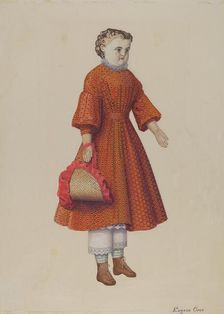 Doll: "Camela", c. 1937. Creator: Eugene Croe