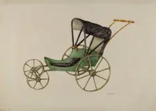 Doll Carriage, c. 1939. Creator: Peter Connin