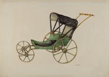 Doll Carriage, c. 1939. Creator: Peter Connin