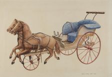 Doll Carriage, c. 1939. Creator: Samuel W. Ford