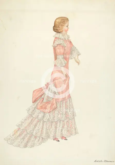 Doll: "Carrie", 1935/1942. Creator: Edith Towner.