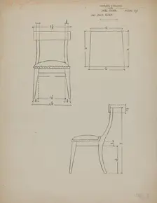 Doll Chair, c. 1936. Creator: Julie C Brush