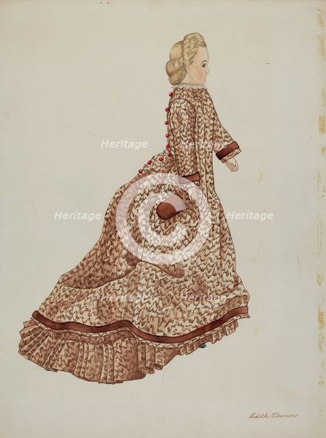 Doll - "Charlotte Blankenship", c. 1937. Creator: Edith Towner.