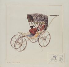 Doll Coach, c. 1937. Creator: Ernest A Towers Jr