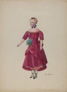 Doll--"Cornelia", c. 1937. Creator: Anne Colman