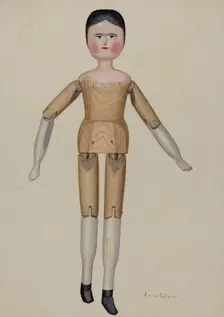 Doll - "Cynthia", c. 1937. Creator: Anne Colman