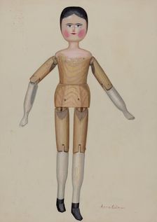 Doll - "Cynthia", c. 1937. Creator: Anne Colman