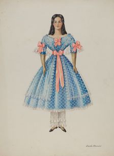 Doll - "Delight Bates", c. 1937. Creator: Edith Towner
