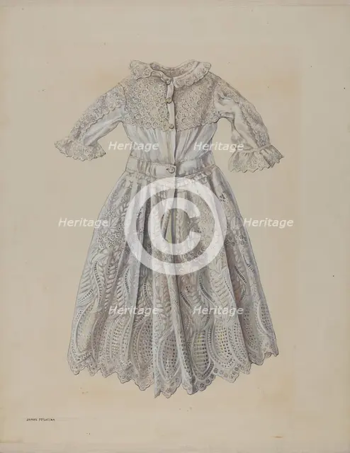 Doll Dress, c. 1936. Creator: James McLellan.