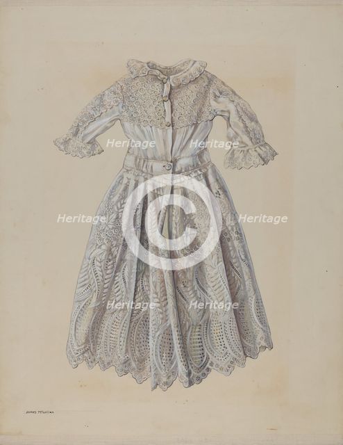 Doll Dress, c. 1936. Creator: James McLellan.