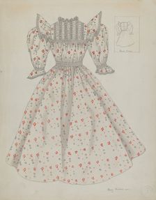 Doll Dress, c. 1936. Creator: Mary E Humes