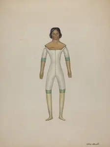 Doll - "Drucilla", c. 1937. Creator: Rex F Bush