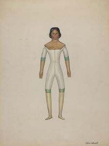 Doll - "Drucilla", c. 1937. Creator: Rex F Bush