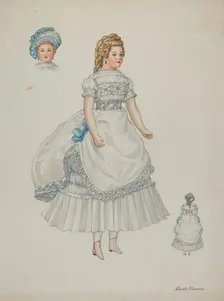 Doll - "Eleanor Cabot", c. 1937. Creator: Edith Towner