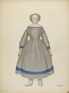 Doll - "Emily", c. 1938. Creator: Rex F Bush
