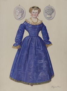 Doll: "Eugenia", c. 1938. Creator: Eugene Croe