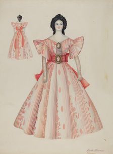 Doll - "Eugenia", c. 1939. Creator: Edith Towner