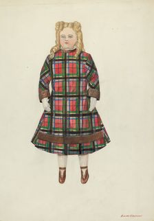 Doll: "Florence", c. 1937. Creator: Edith Towner
